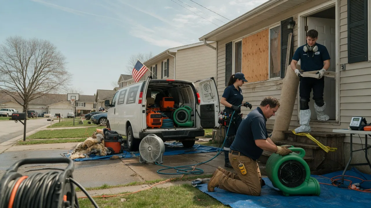 Water Damage Restoration in Glen Ellyn, IL near me